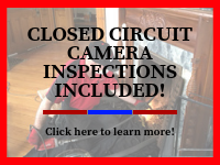 We include closed circuit camera inspections with masonry inspections