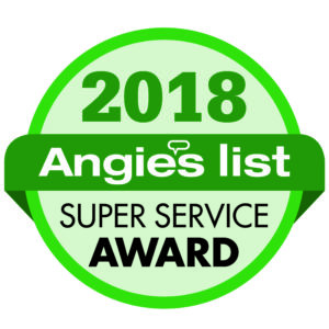 2018 Angies List Super Service Award Badge