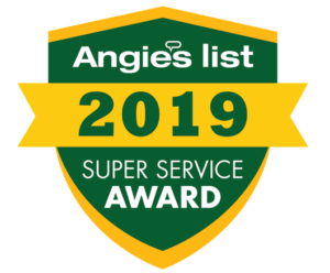 2019 Angies List Super Service Award Badge